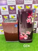 Lg single door flower model and lg washing machine flower model