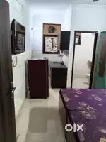 Studio furnished gated society near dmart peermuchala