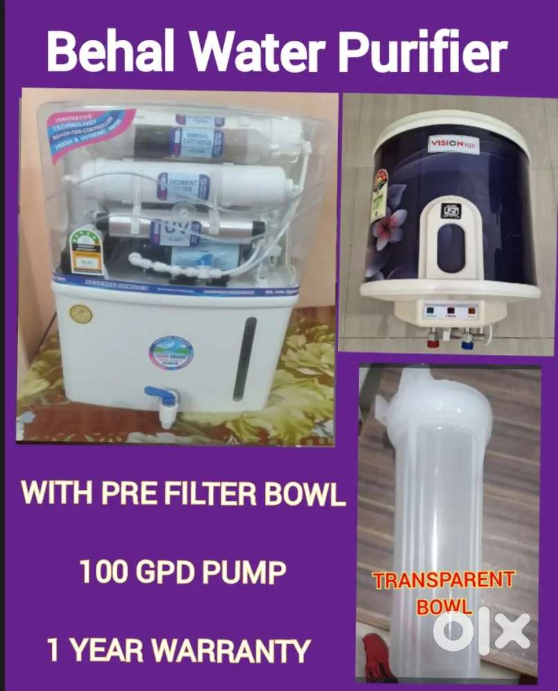 AQUA FRESH ALKALINE WATER PURIFIER RO FILTER, GEYSER, CHIMNEY, SALE