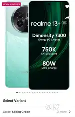Realme 13 plus 5g mobile for sell