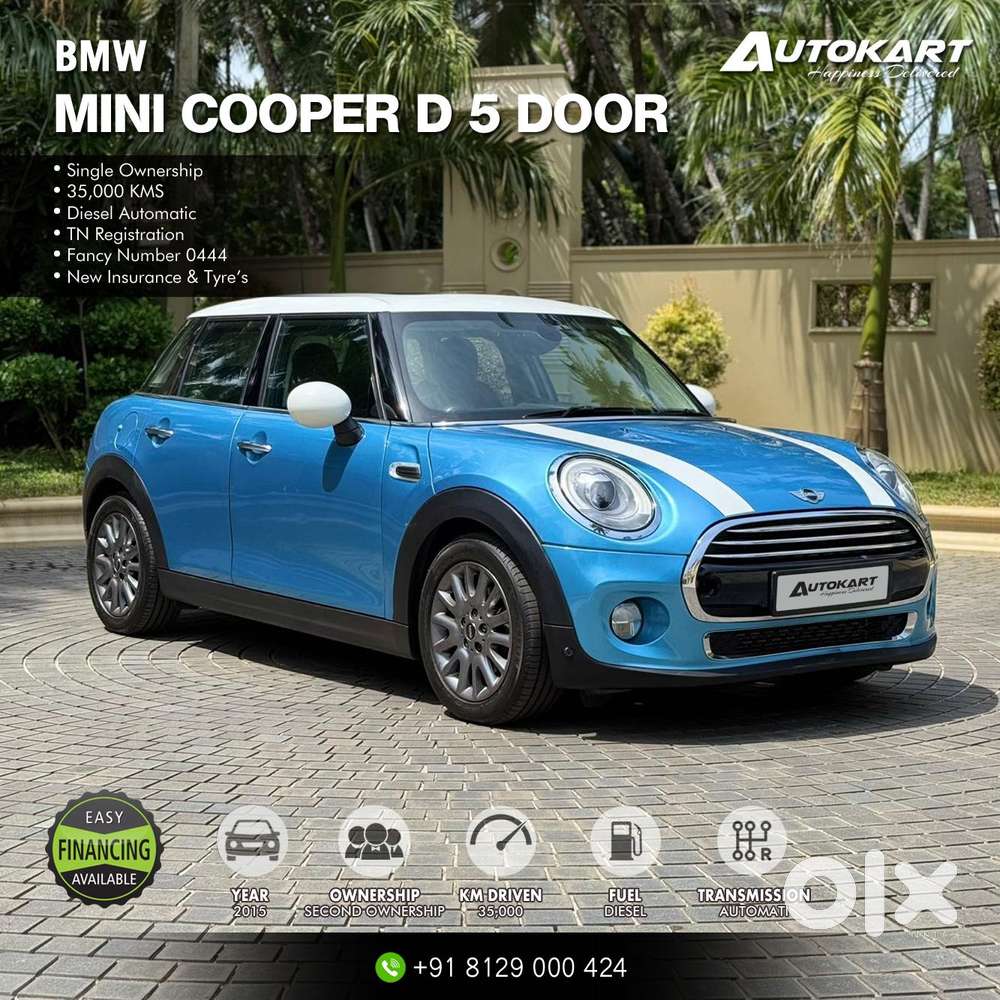 Mini 5 DOOR Cooper D, 2015, Diesel