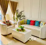 Premium 3+1 Sofa Set with Central Table – Excellent Condition