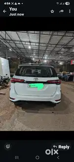 Toyota Fortuner 2017  dec Diesel 123000 Km Driven