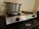 Steel double burner gas Chula