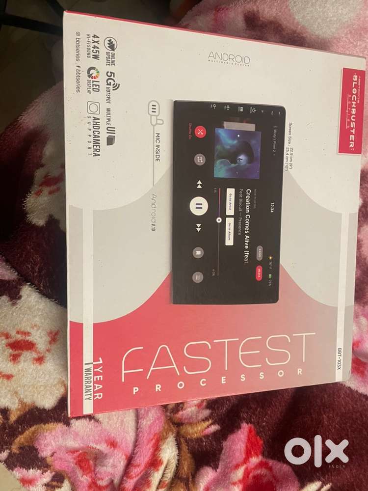 Blockbuster 9inch android music system