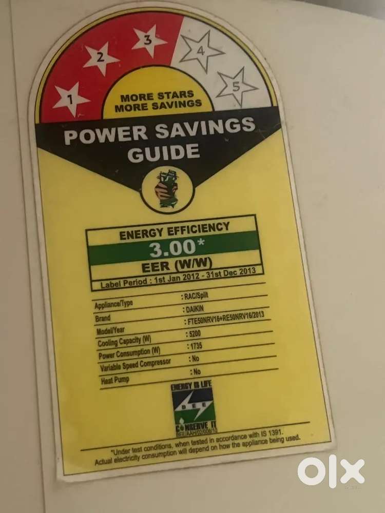 DAIKIN 1.5 TON