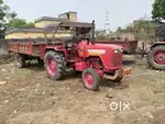 Two tractor for sell with trolley 1 is 15 model and another 18 model