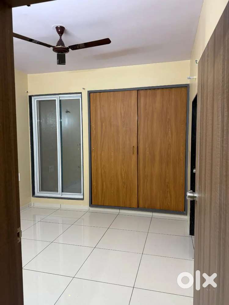 New & Spacious 3bhk semi furnished high rise flat near Madhapar Circle