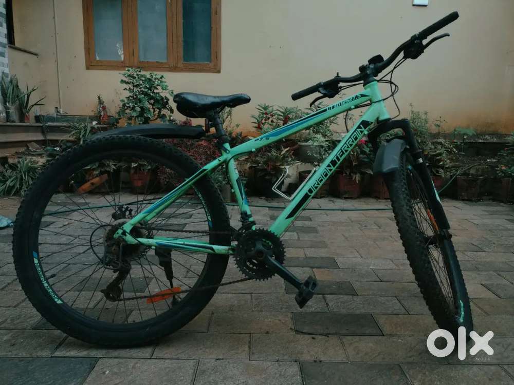 Urban terrain mountain bike