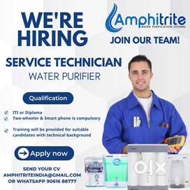 We're Hiring Water Purifier Technician