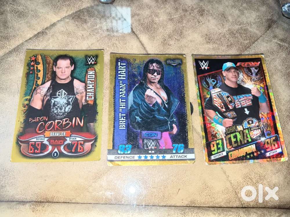 Slam attax wrestling cards set available