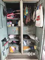 A double door cupboard very heavy and no damage.