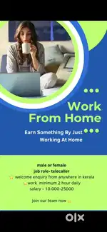 Work from home- female