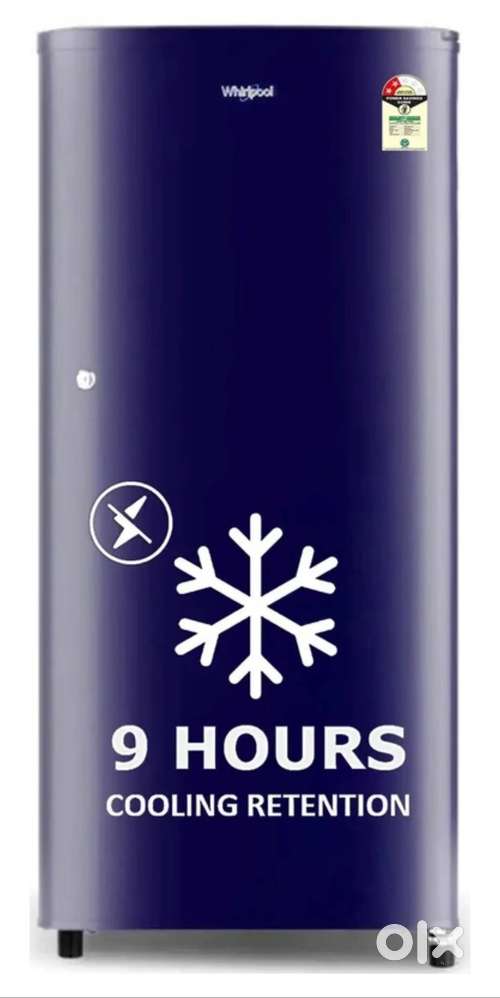 Whirlpool Single Door 2 Star Refrigerator Solid Blue