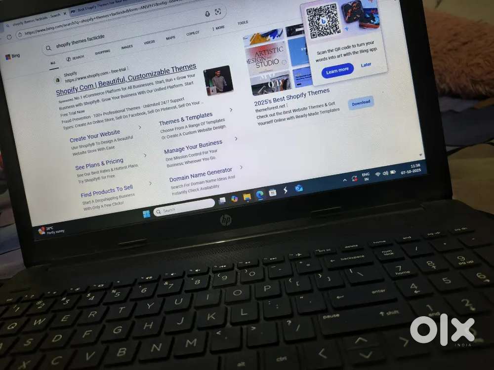 Hp laptop Ryzen 3