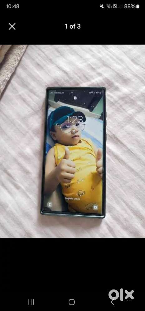 Samsung' s23 ultra only 4 month old with bill box warranty