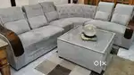 8 SEATER SOFA SET WITH CENTER TABLE