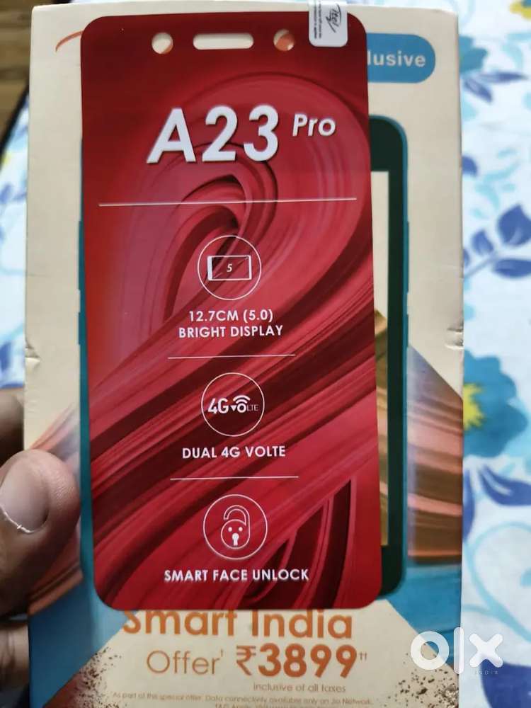 JIO A23 PRO - ITEL MOBILE-- 2days old