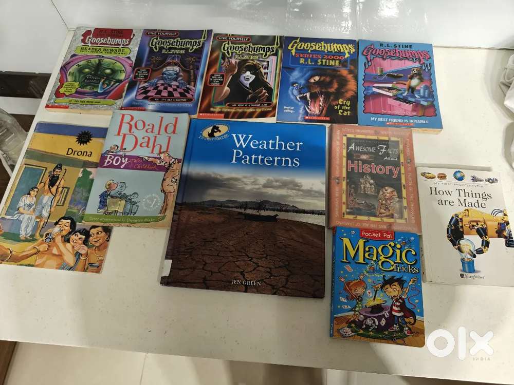 story books and fact books for kids