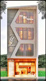 Indore road pr corner garden face bunglow in budget (tirupati crystal)