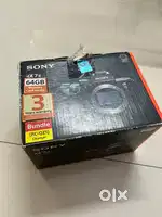 Sony a7 m3 with kit lens