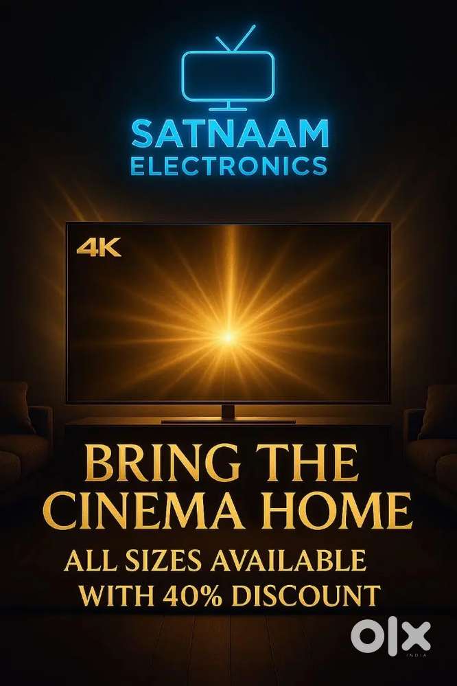 55 SMART LED Tv 2 YEARS WARRNTY NEW BRAND 4K