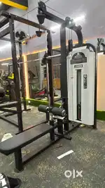 Full gym machine setup at nominal cost in best look direct by company.
