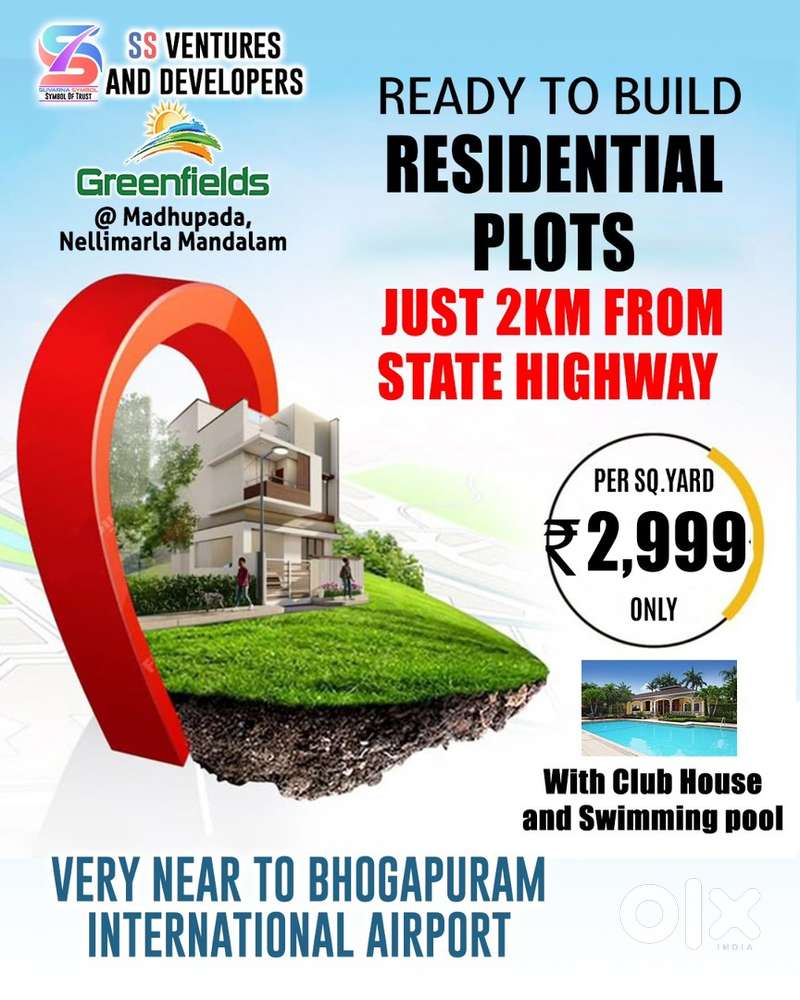 Low cost plots in bhogapuram