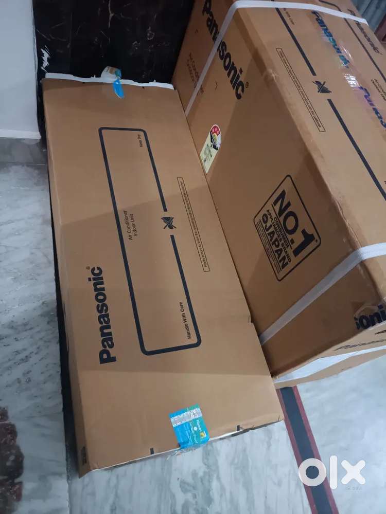 Brand new panasonic 1.5 ton 3 star wifi smart ac
