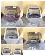 Proper fine condition fully automatic washing machines with warranty