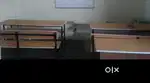 Student sitting bench set