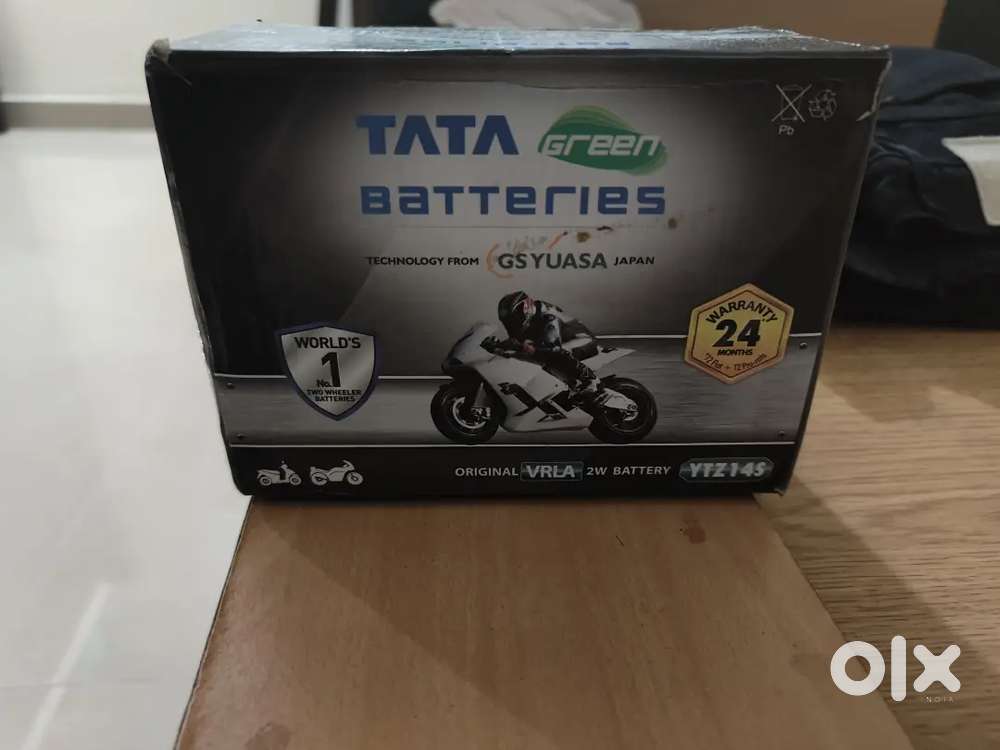 TATA GREEN YTZ14S 12V 11.2 Ah BIKE BATTERY