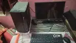 Desktop computer setup