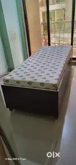 Single Bed With Box Storage