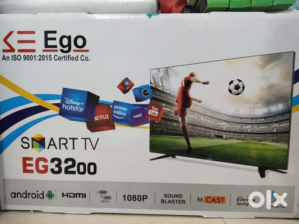 New Tv 32 inch smart one year warranty