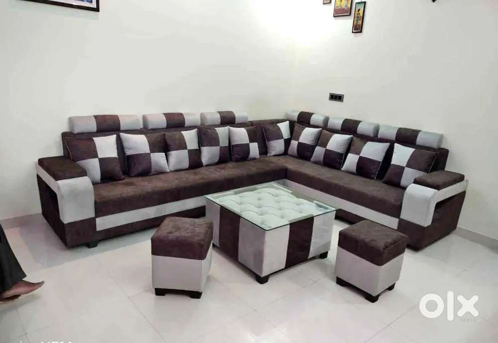 CORNER SOFA SET WITH L SHAPE