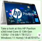Hp pavalion laptop