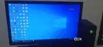 Computer samsung monitor mouse keyboard, wi-fi conector
