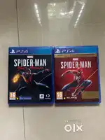 PS4 Spiderman & Spiderman - Miles Morales