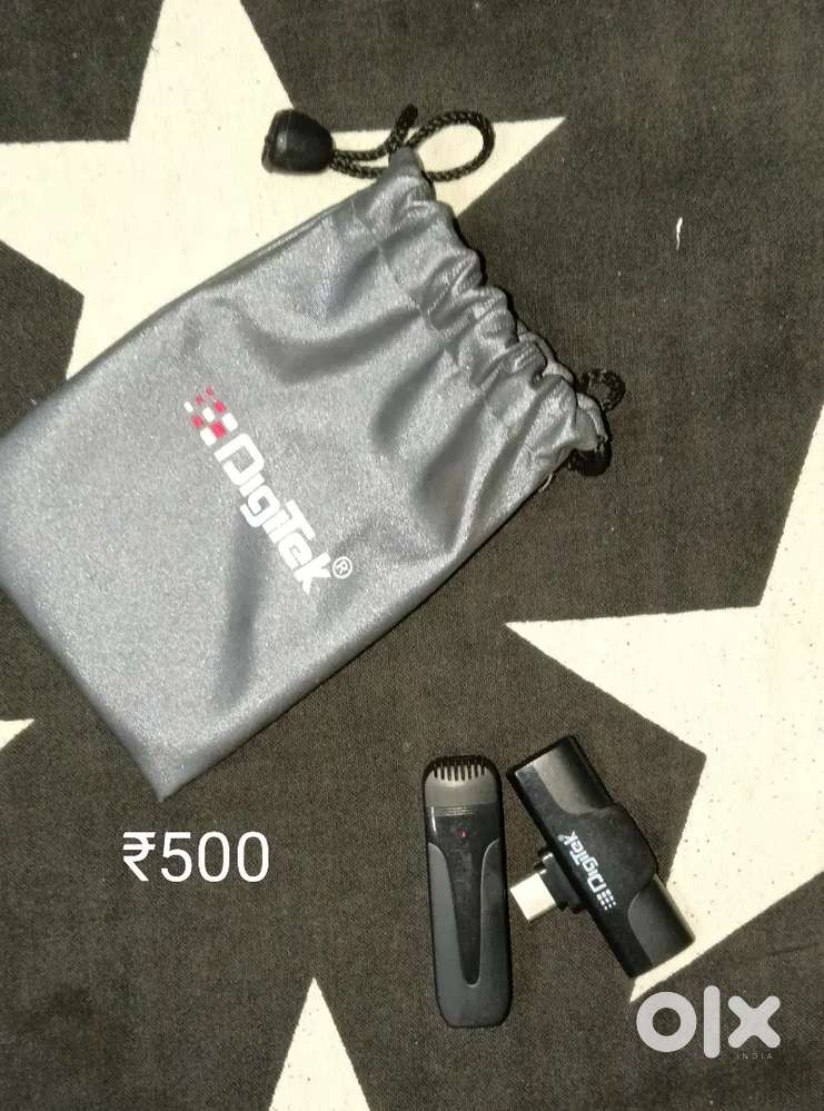 Wireless mic , wireless tripod and selfie stick , keyboard, Airpods
