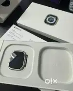 Very Less Used Apple Watch Ultra Natural Titinium 93% Health