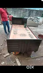 Single bed with box 6/3