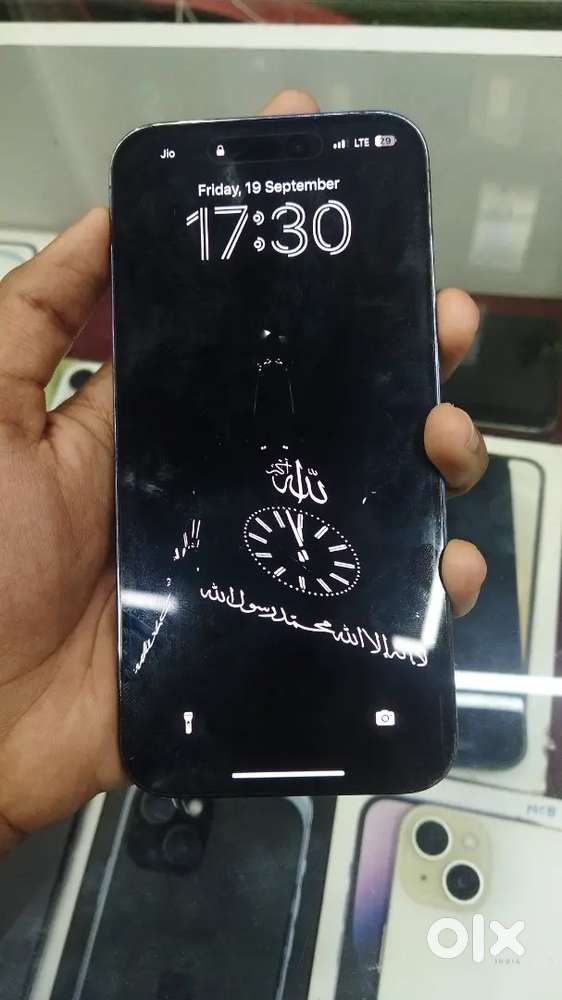 I phone 14 pro max 128gb in 55000 only