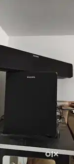 Phillips soundbar plus woffer complet