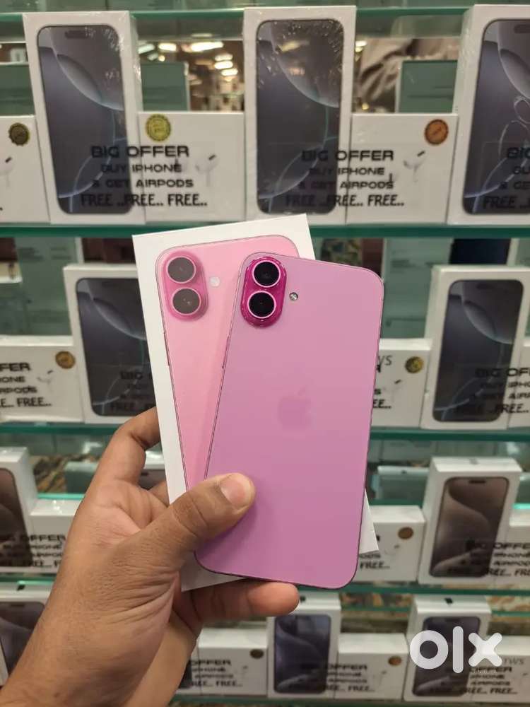 IPHONE 16 AND 16 PLUS ITS NEW BOX PACK IN REFURB JUST CONTACT US NOW