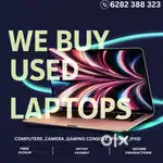 We buy laptops and macbooks