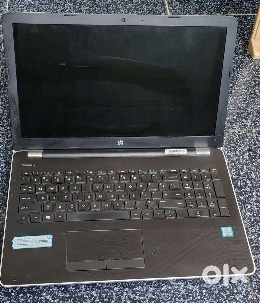 Hp i3-7th gen laptop