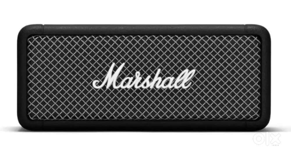 Marshall Emberton 20 Watt Wireless Bluetooth Portable Speaker (Black)