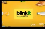 Blinkit dilevery job part time full time