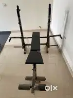 8 in 1 Home Gym Bench with free rod